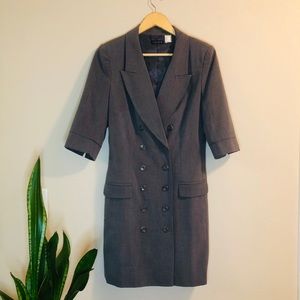 Sharp Looking Grey Tailored Coat by Venus
